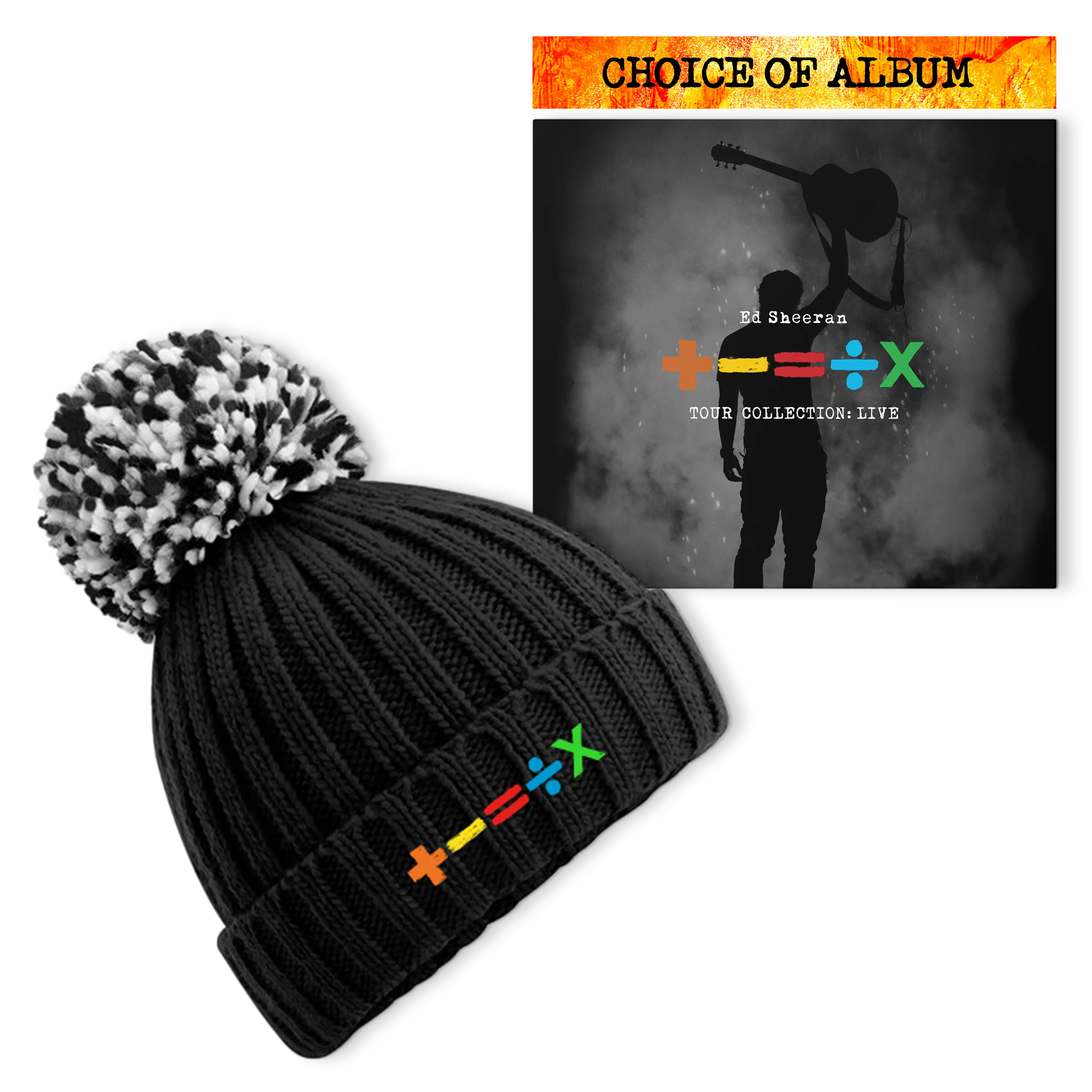  -=÷× Bobble Hat   Album Bundle