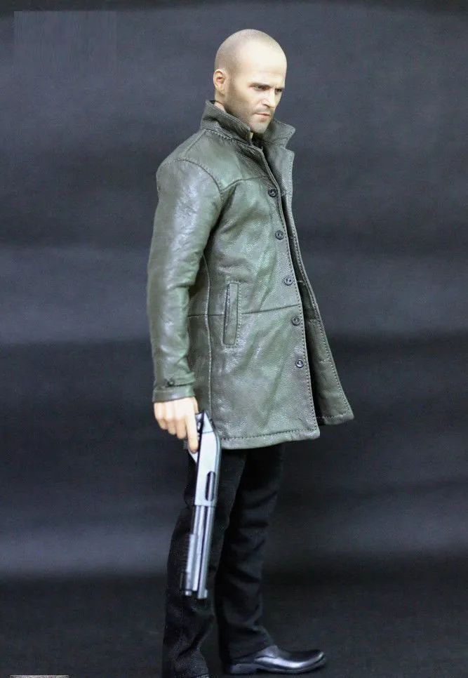 1:6 Fast and Furious - Jason Statham Male Custom Figure Set Wolfking (Outfit and Headsculpt Only)