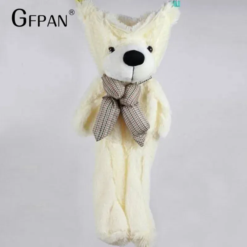 1pc 200/100cm Four Colors Big Teddy Bear Skin Plush Toys Stuffed Toy Bear Coat High quality Birthday Gifts For Kids