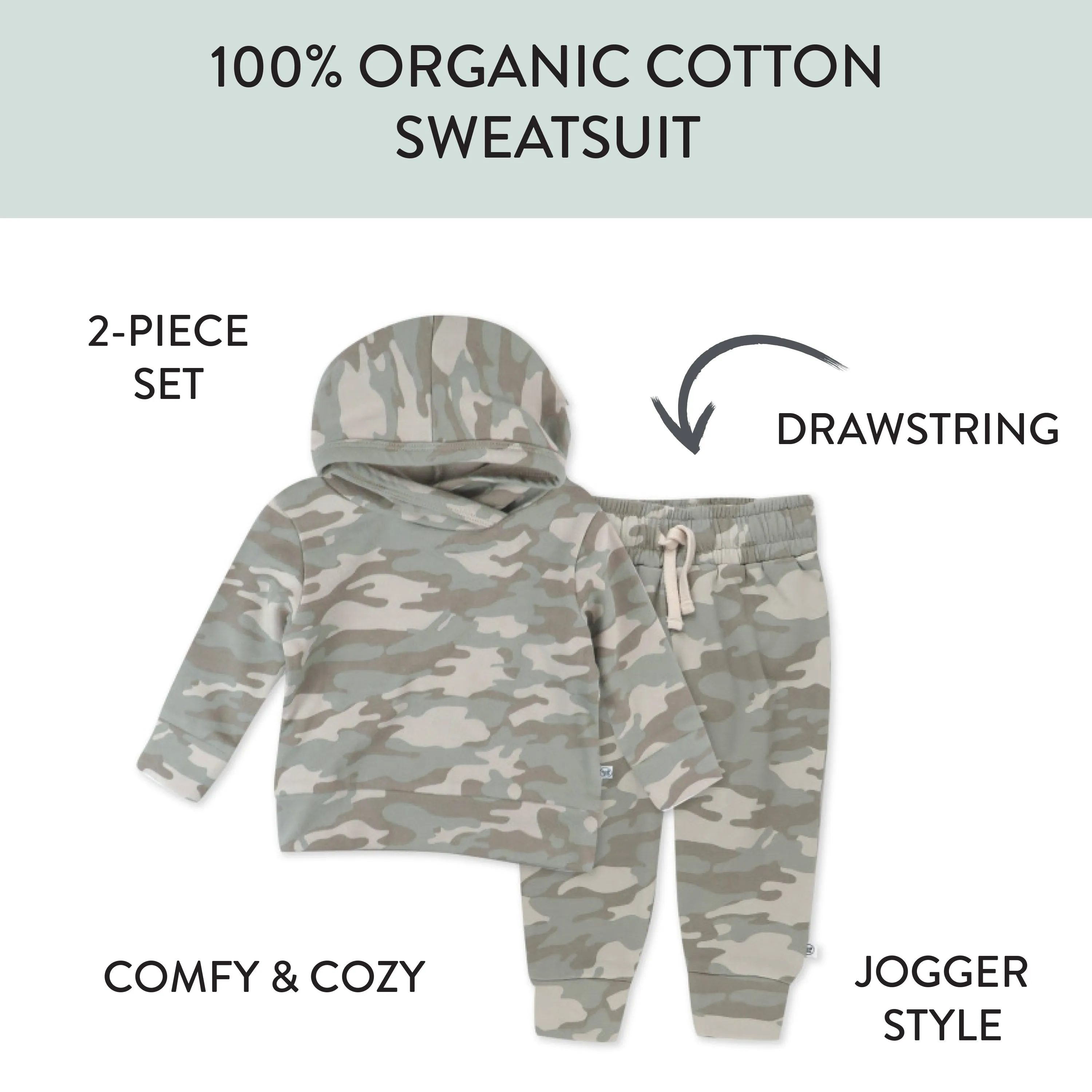 2-Piece Light Weight Hoodie & Sweatpant Set