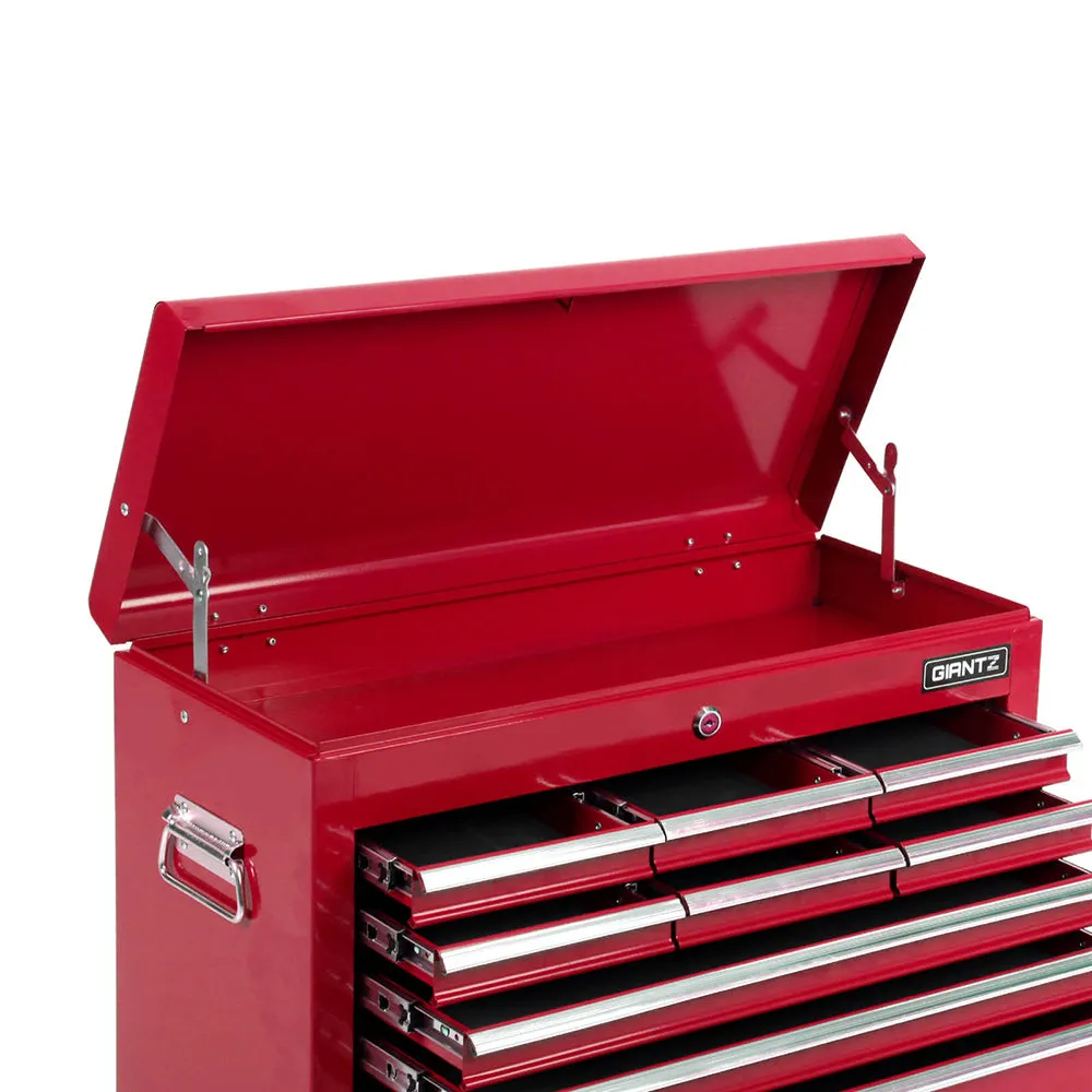 9-Drawer Lockable Tool Chest Steel Garage Organizer - Giantz