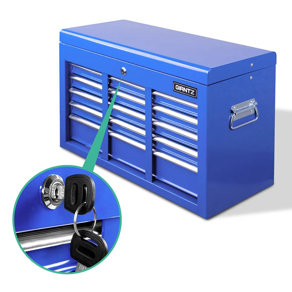 9-Drawer Steel Toolbox Chest with Lock & Liners - Giantz