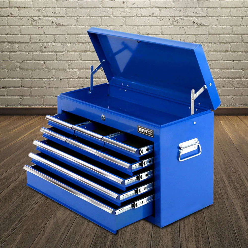 9-Drawer Steel Toolbox Chest with Lock & Liners - Giantz