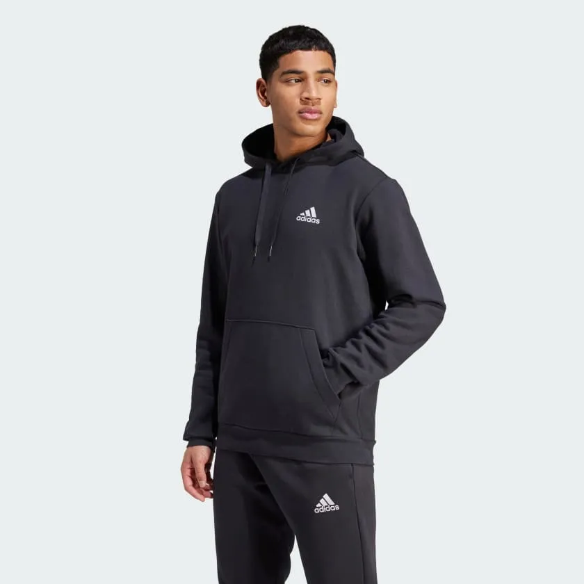 ADIDAS ESSENTIALS FLEECE HOODIE - MENS - BACK