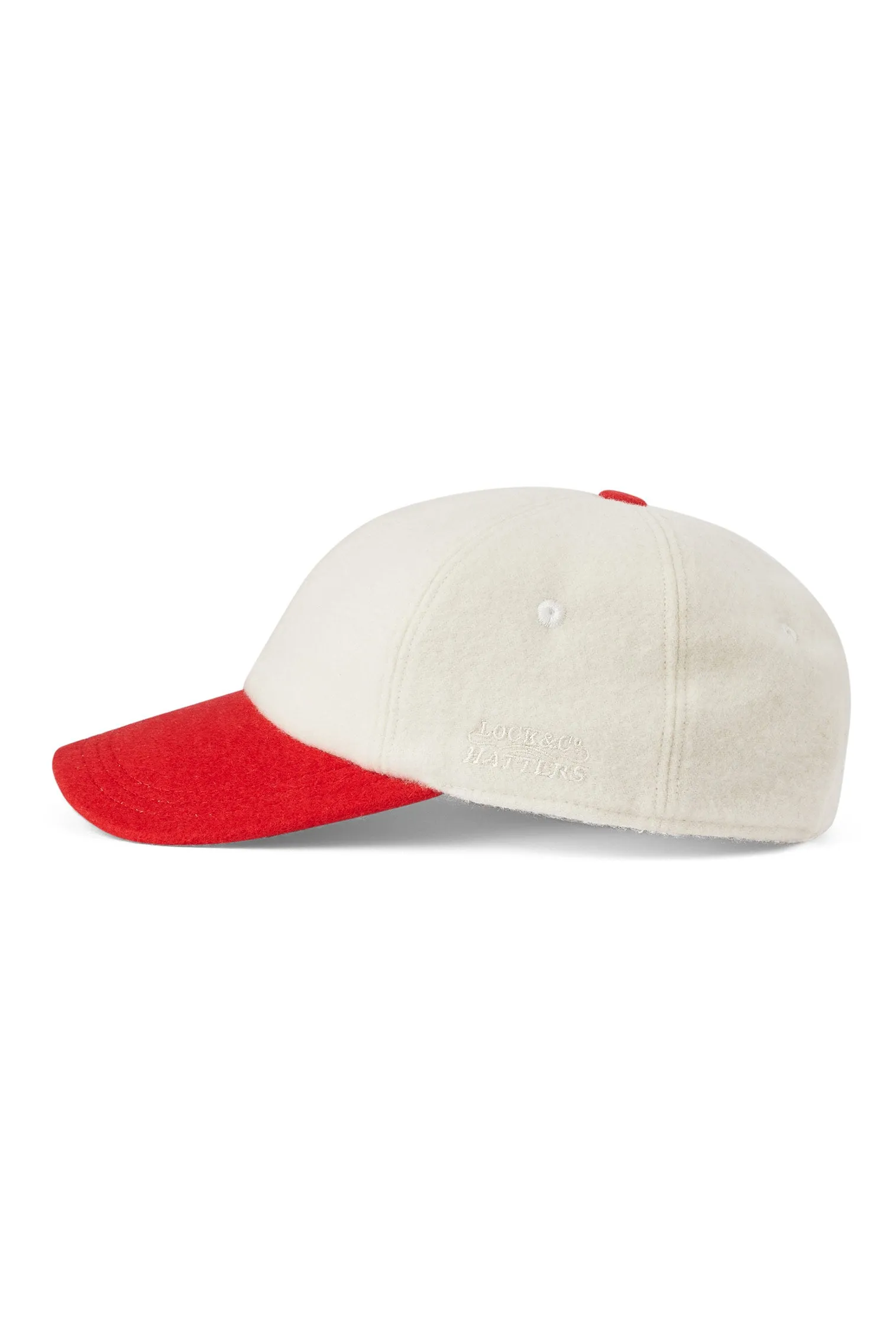 Adjustable Two-Tone Cashmere Baseball Cap