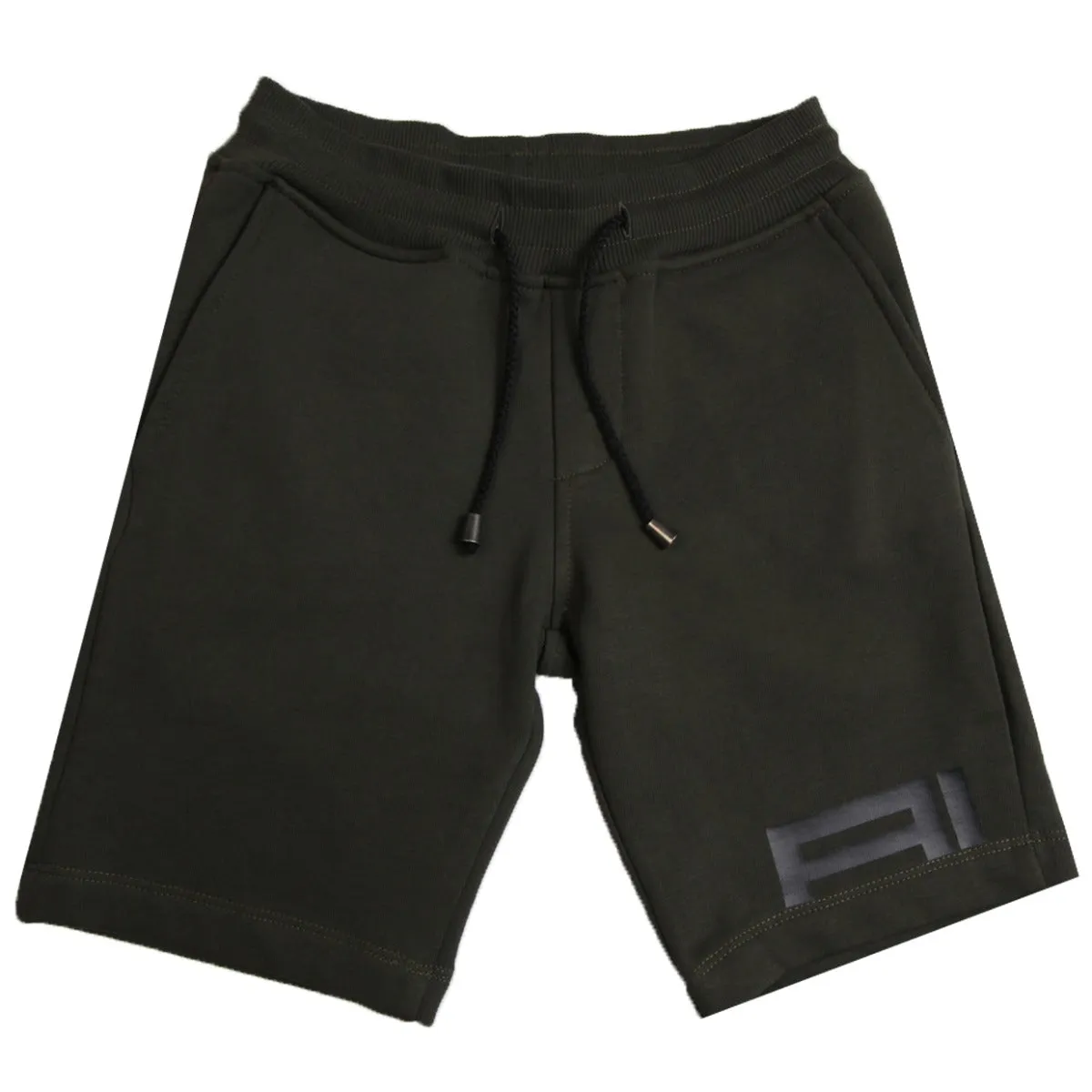 AI Riders On The Storm Kids Khaki Fleece Short