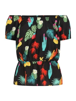 Aldea Cacti Forest Top by Collectif