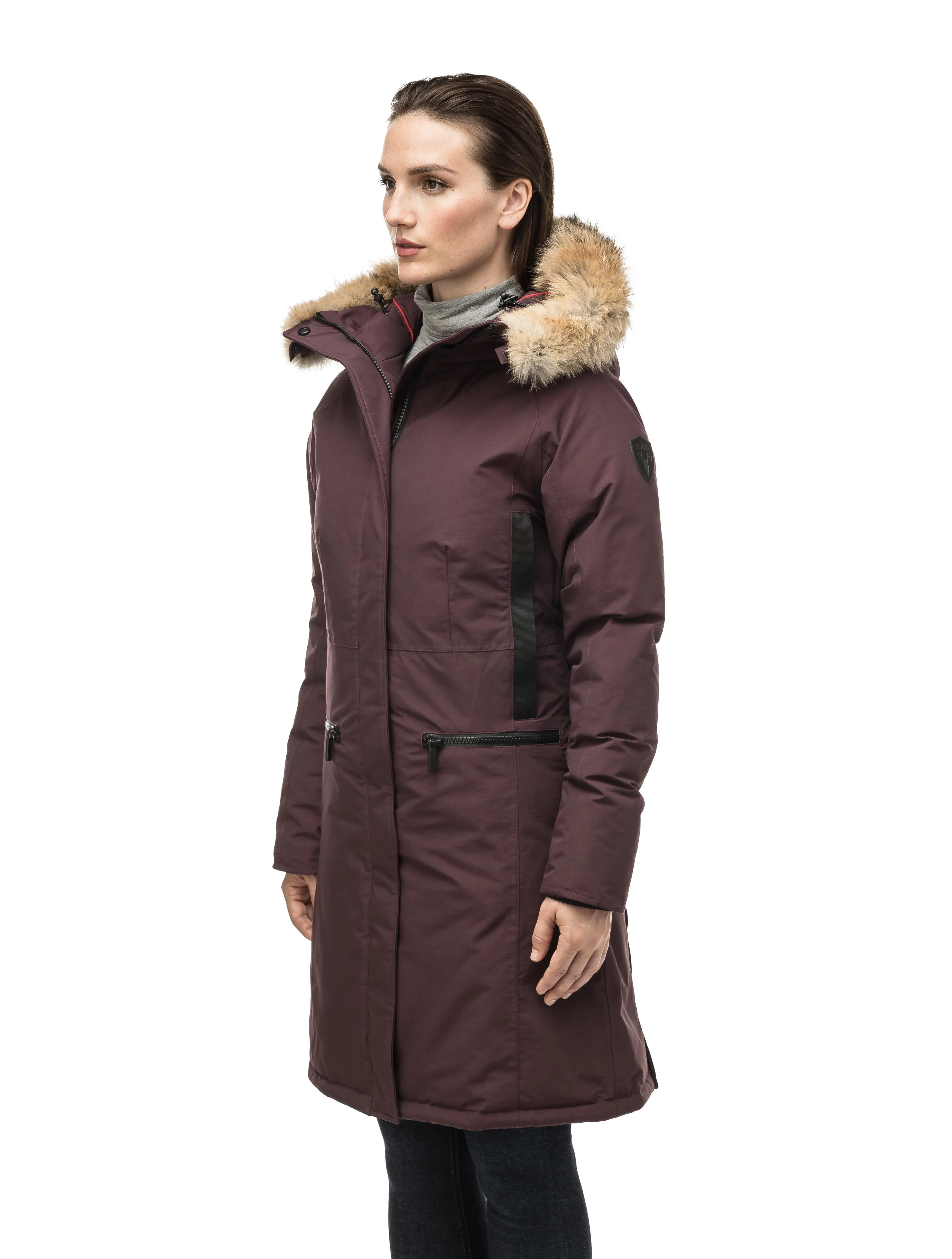 Alissa Women's Midi Fitted Parka