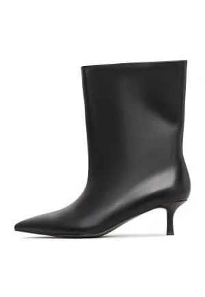 Ankle Boots with Kitten Heel Regina - Black