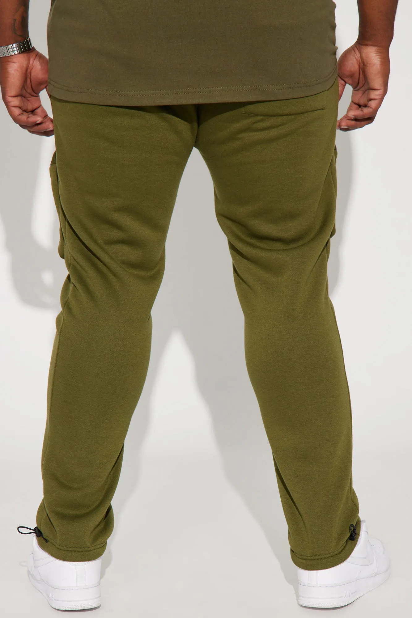 Another Day Cargo Sweatpants - Olive