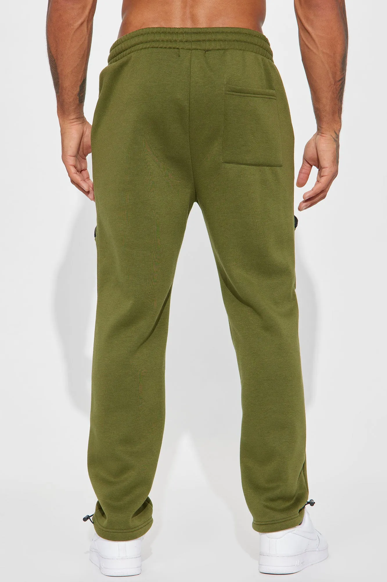 Another Day Cargo Sweatpants - Olive