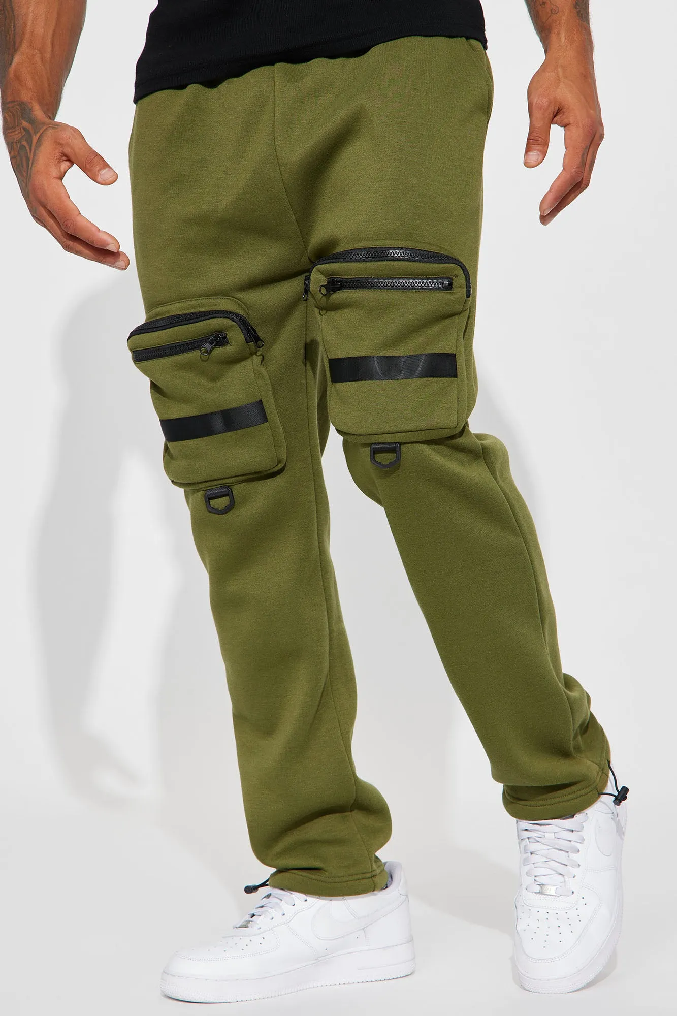 Another Day Cargo Sweatpants - Olive