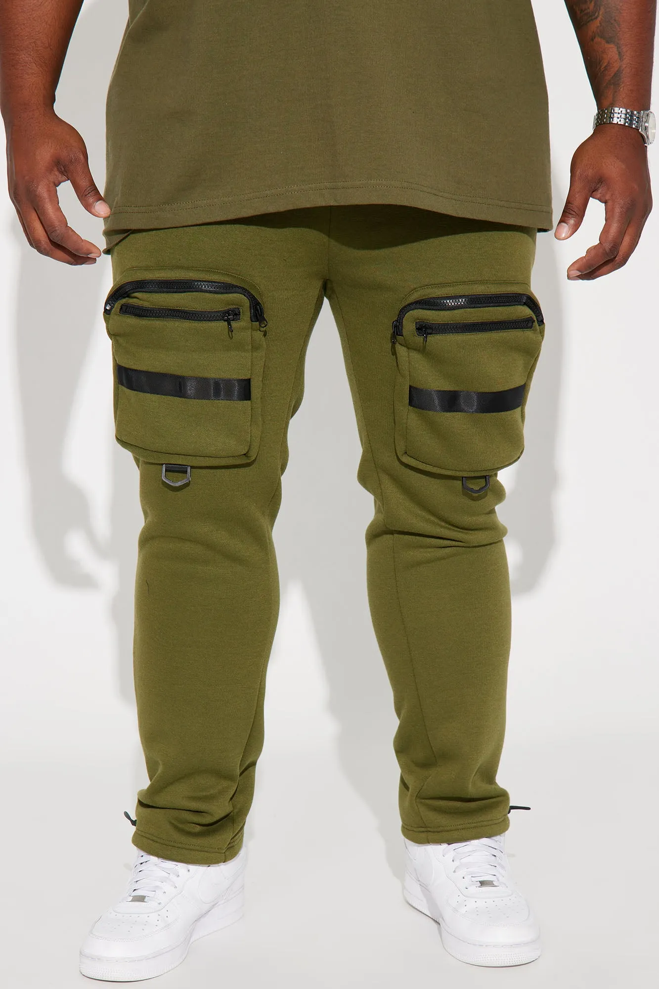 Another Day Cargo Sweatpants - Olive