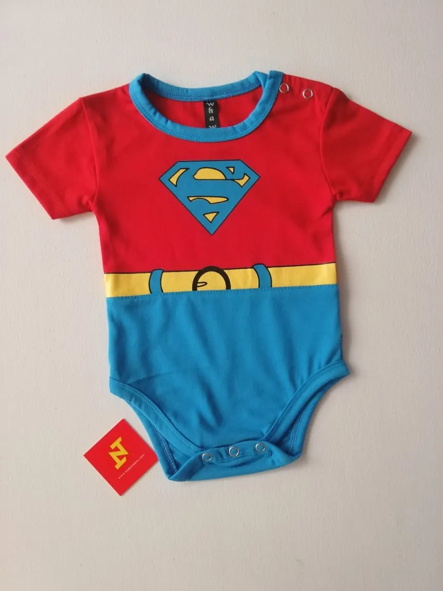 B6(SB04)- SuperMan Bodysuit