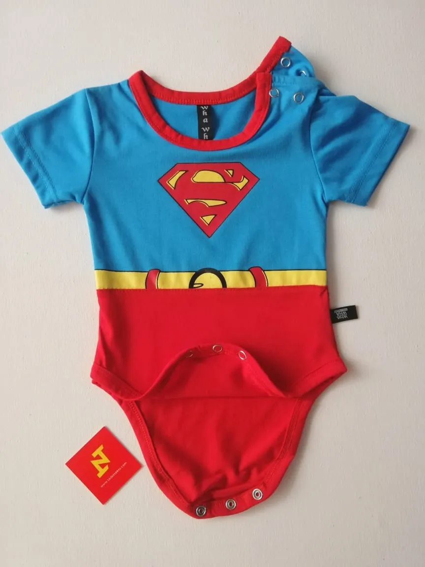 B6(SB04)- SuperMan Bodysuit