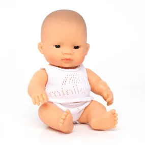 Baby Boy Doll (21cm Asian) by Miniland