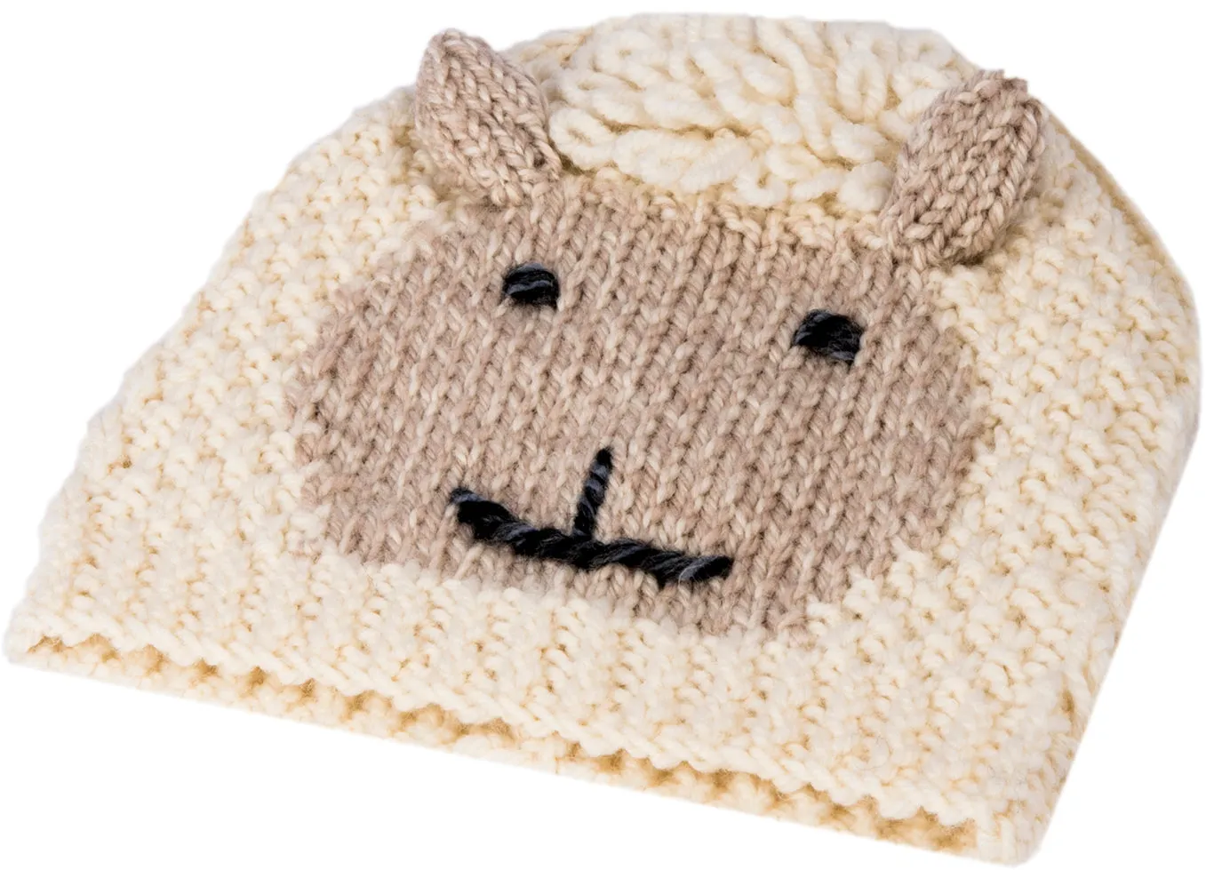 Baby Shepley Aran Hat with Ears