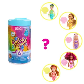 Barbie Chelsea Color Reveal Mermaid Surprise Box