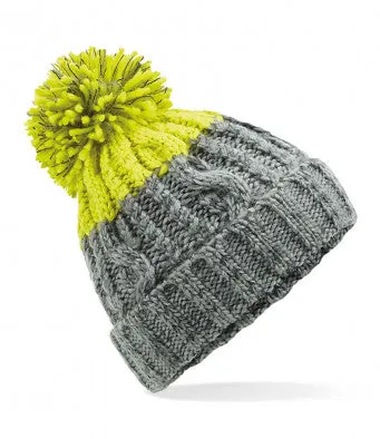 Beechfield Apres warm winter beanie bobble hat