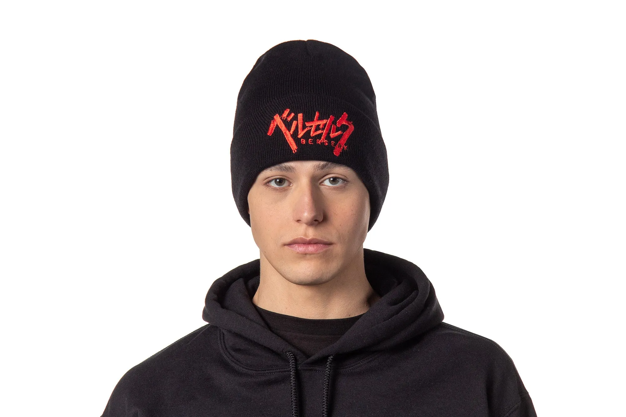 Berserk Manga Anime Embroidered Logo Beanie Embroidered Knit Beanie Hat Cap