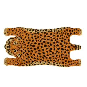 Best for Boots Cheetah Coir Doormat