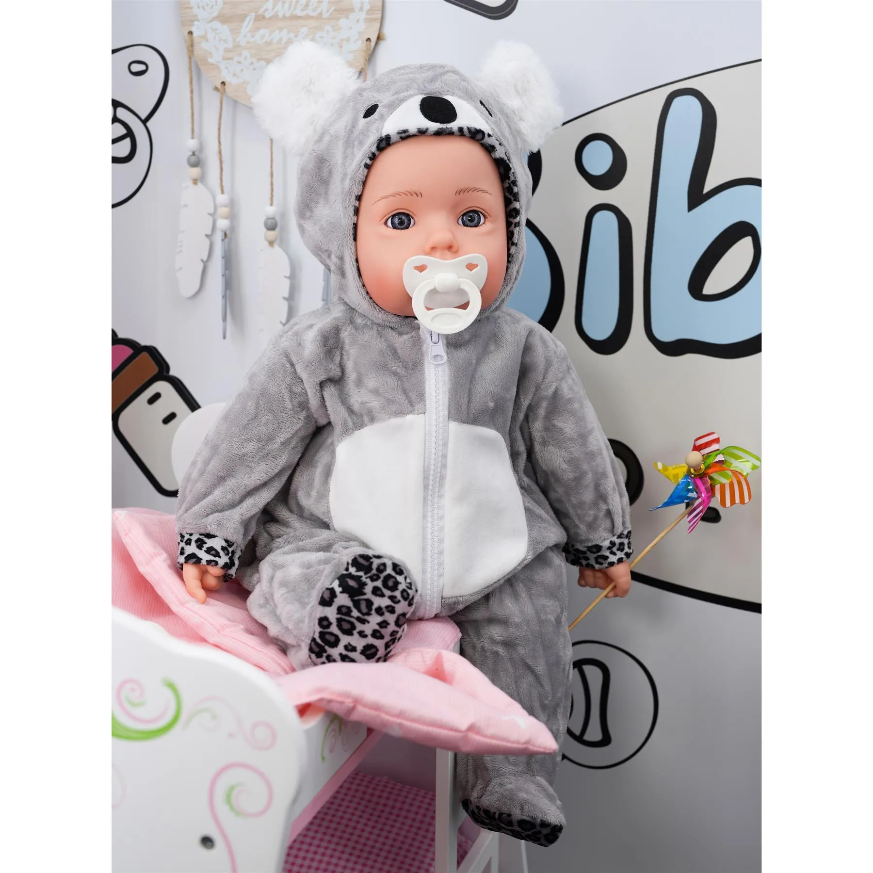 BiBi Outfits - Set of Two Doll Clothes (Polar Bear & Koala) (50 cm / 20")