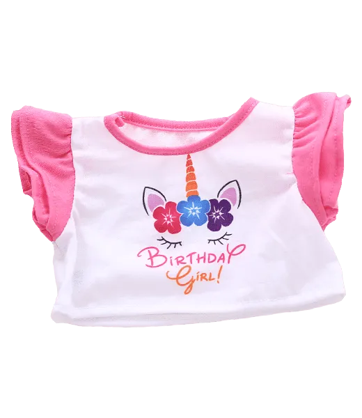 Birthday Girl Unicorn T-Shirt