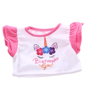 Birthday Girl Unicorn T-Shirt