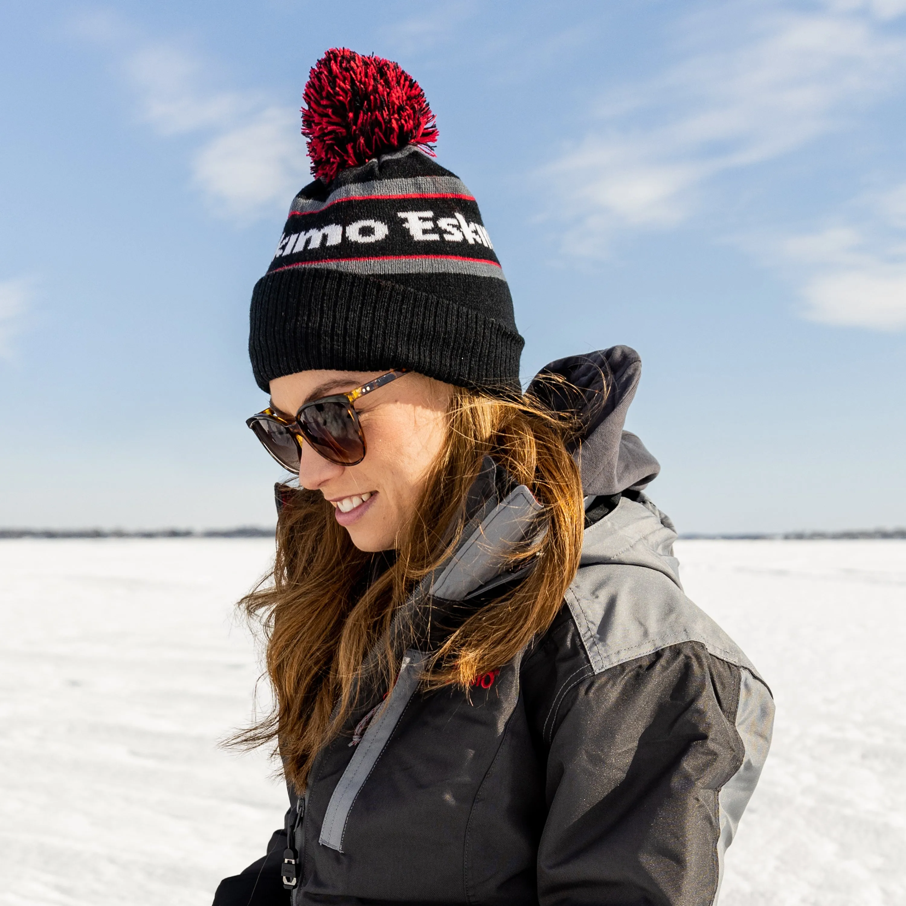 Black Ice POM Hat