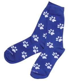 Blue Paw Socks