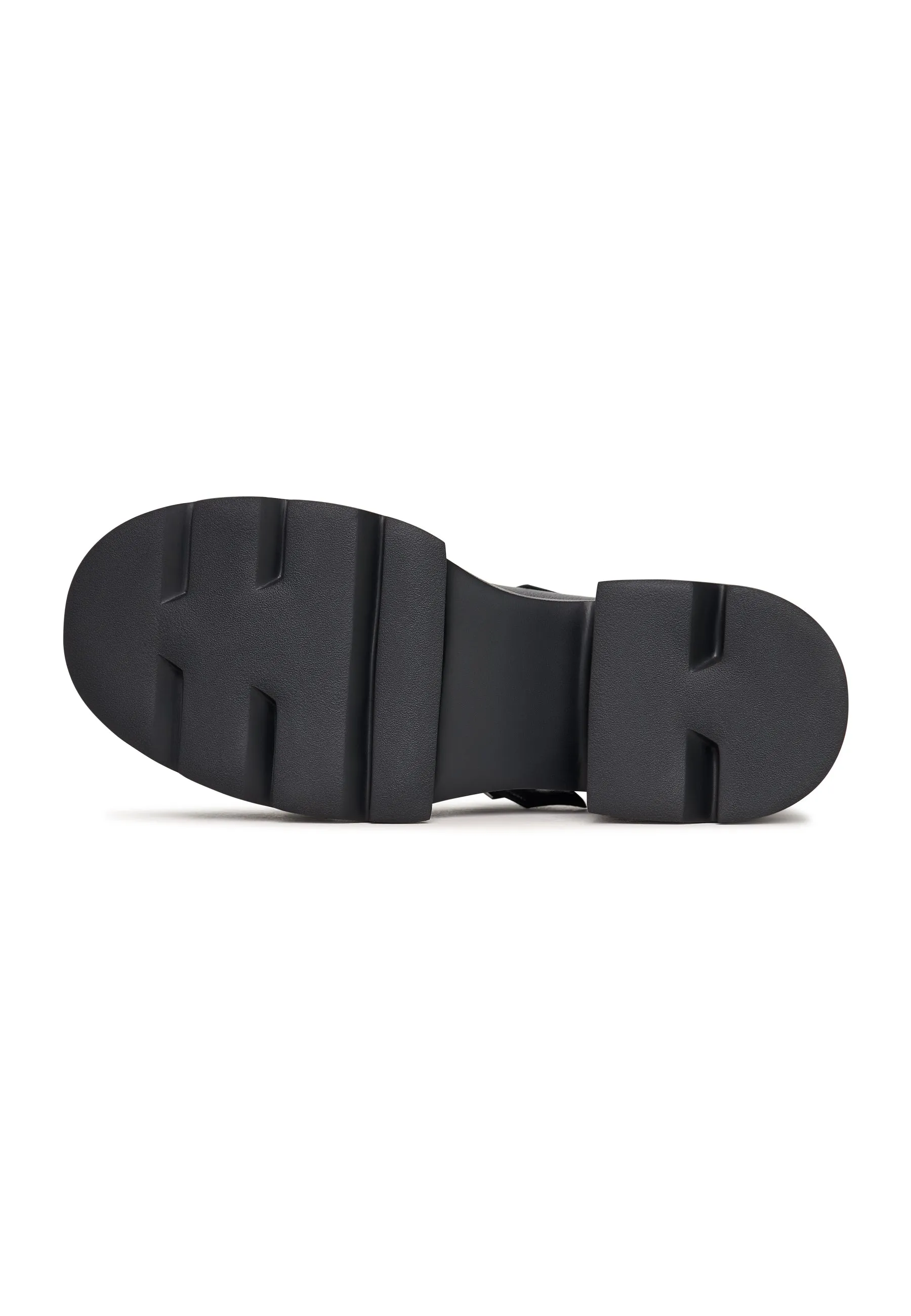 Bold Chunky Loafers Em - Black