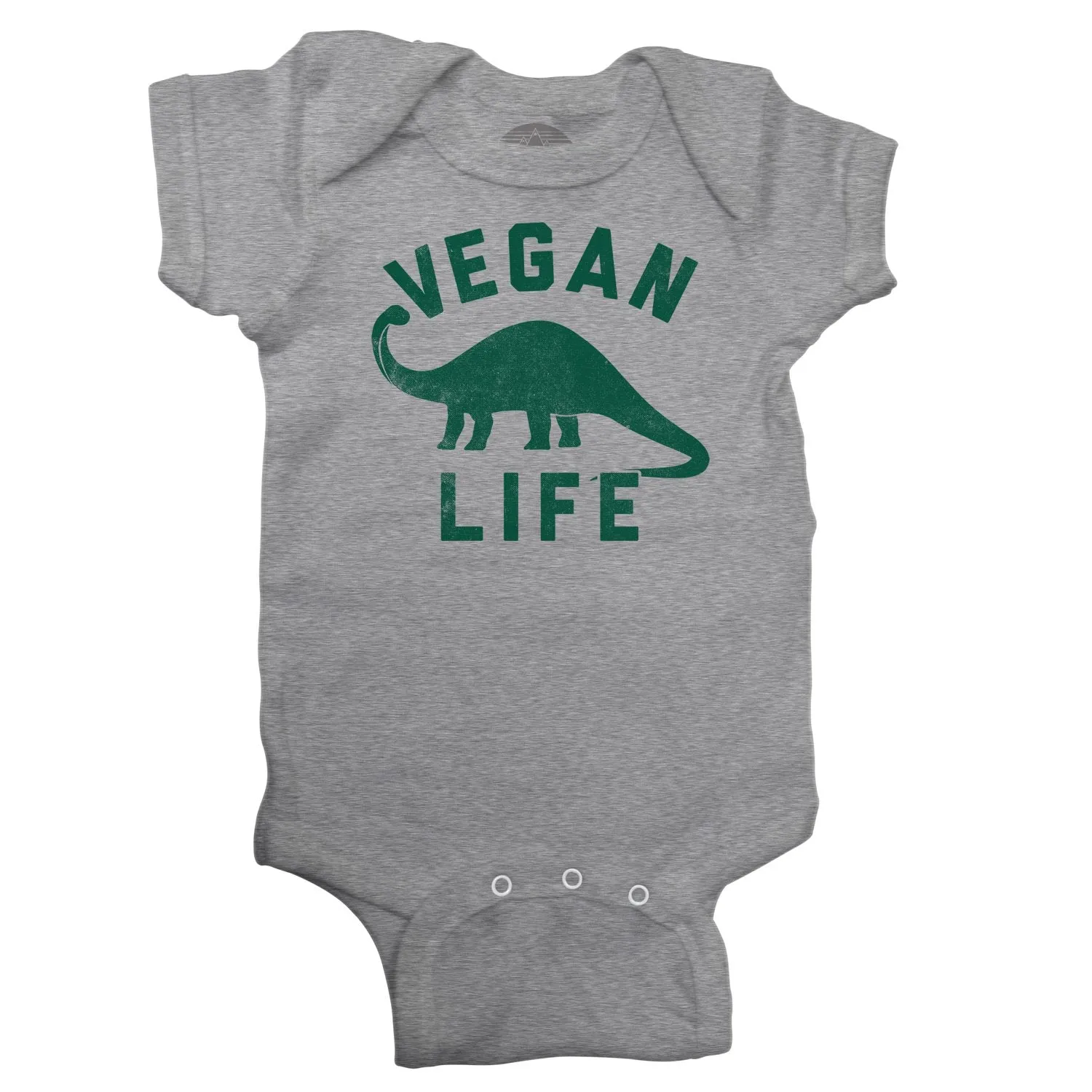 Boredwalk - Brontosaurus Vegan Life Infant Bodysuit - Unisex Fit