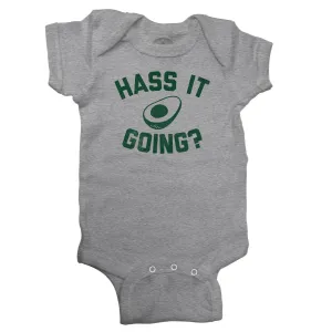 Boredwalk - Hass It Going Avocado Infant Bodysuit - Unisex Fit