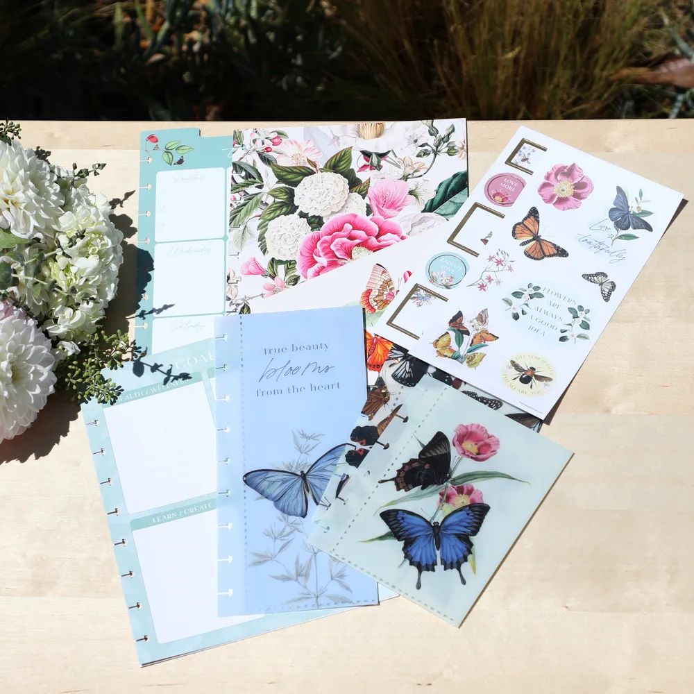 Butterflies & Blooms - Classic Planner Companion