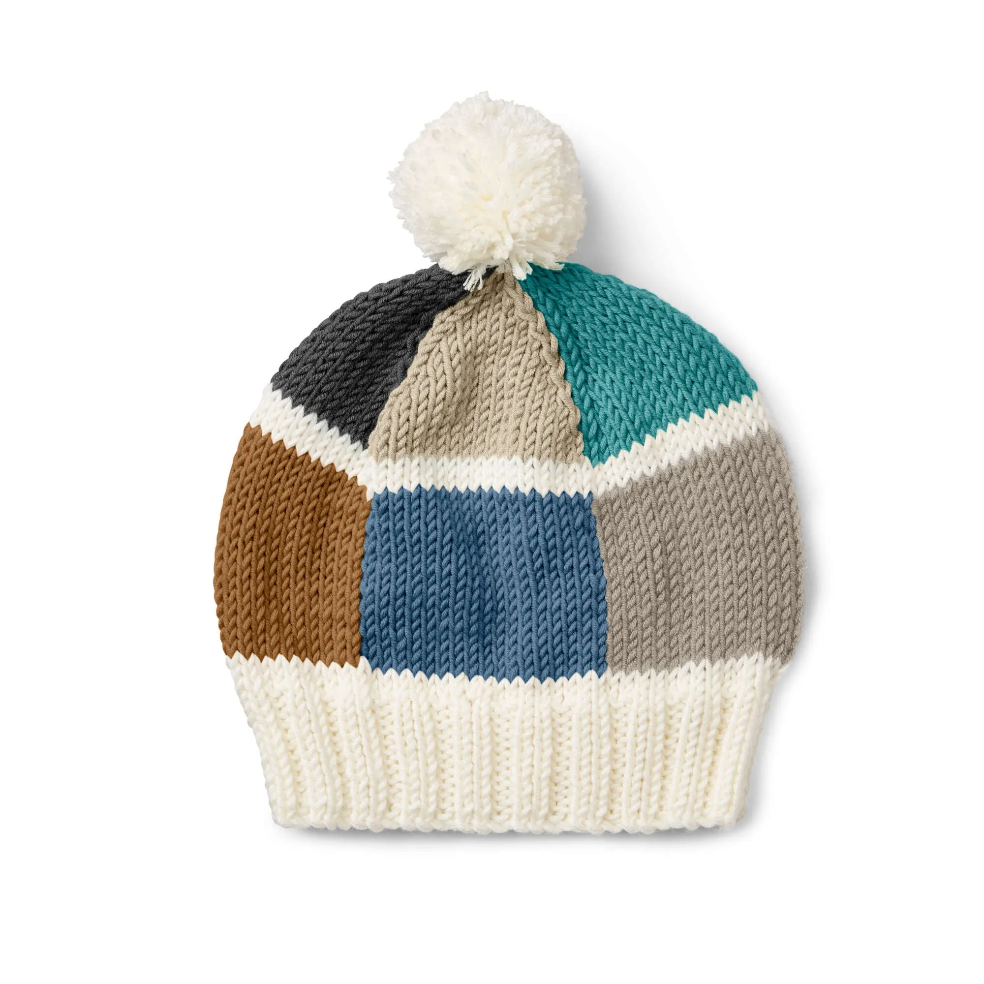 Caron X Pantone Color Chip Knit Hat