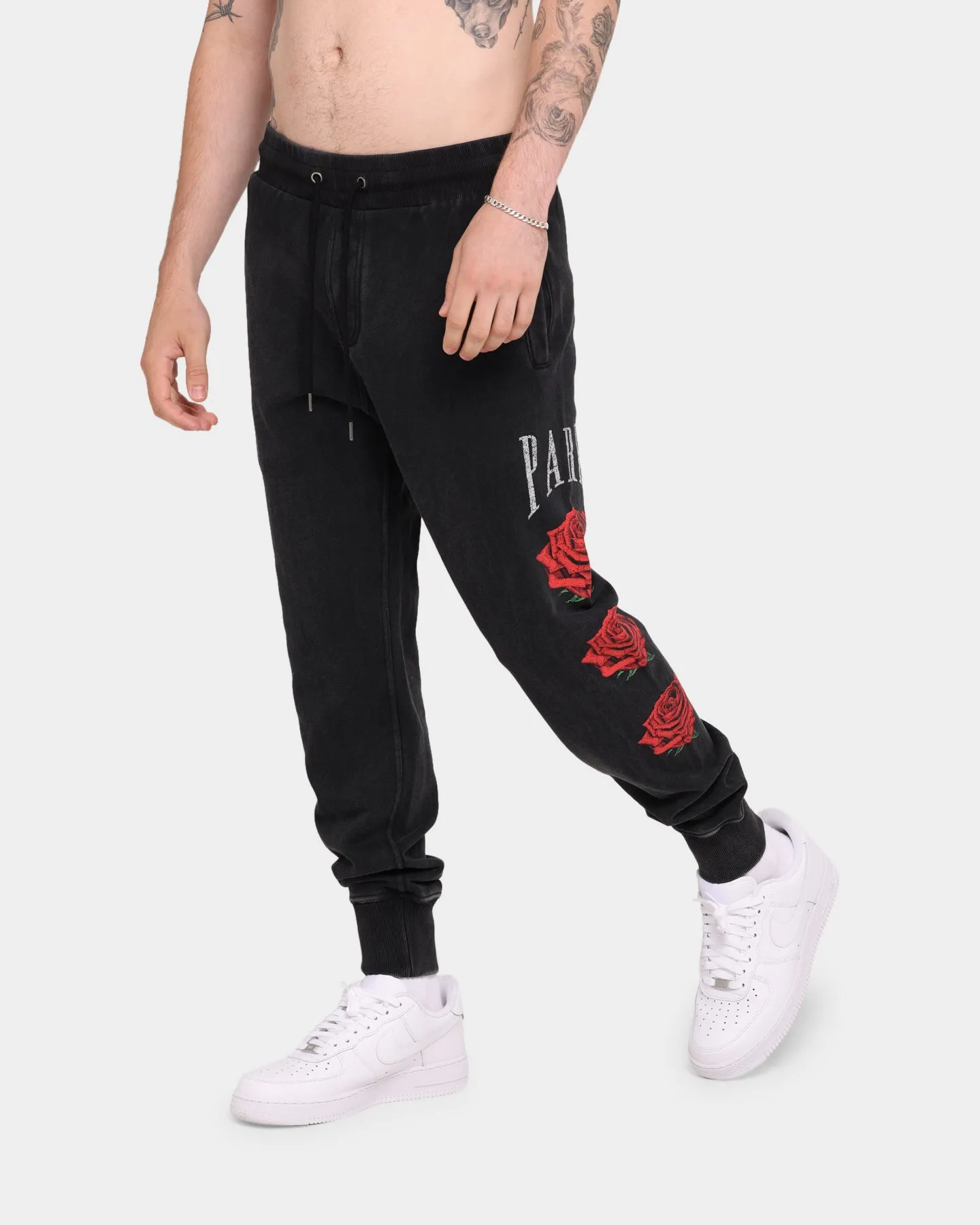 Carré Rose Vintage Sweatpants Washed Black