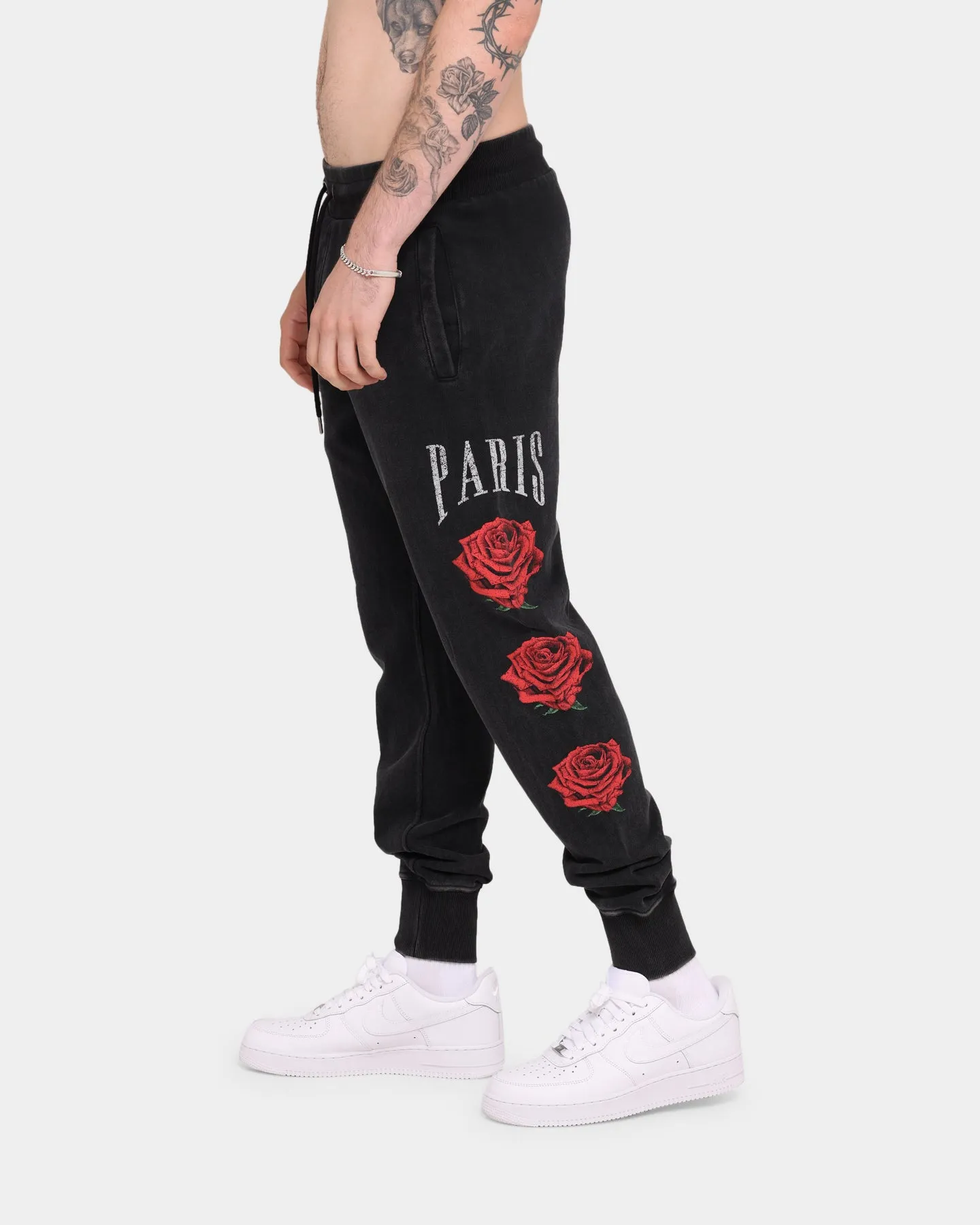 Carré Rose Vintage Sweatpants Washed Black