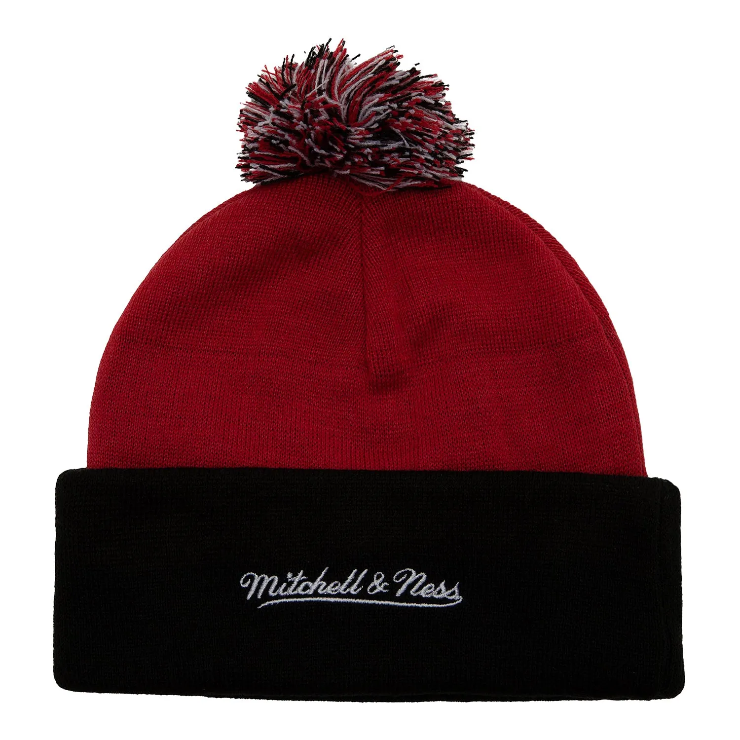 Chicago Bulls Mitchell & Ness Double Take Knit Hat