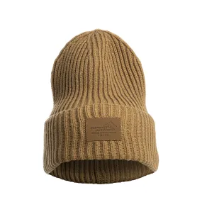 Chunky Knitted Beanie (Khaki)