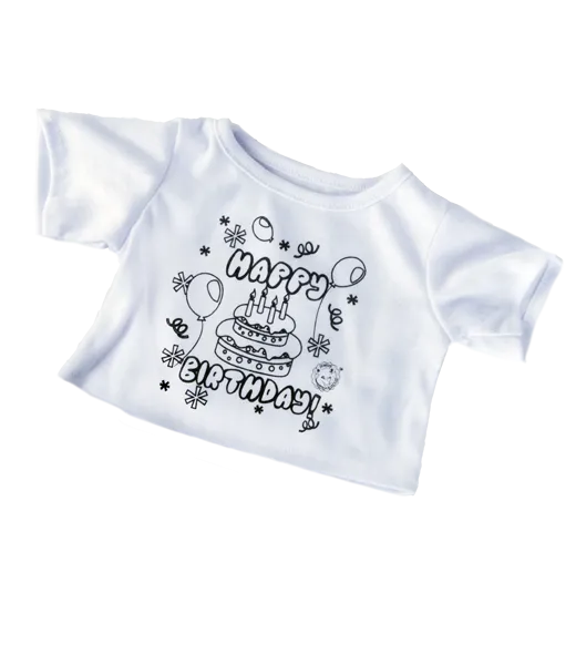 Colour Me Happy Birthday T-Shirt