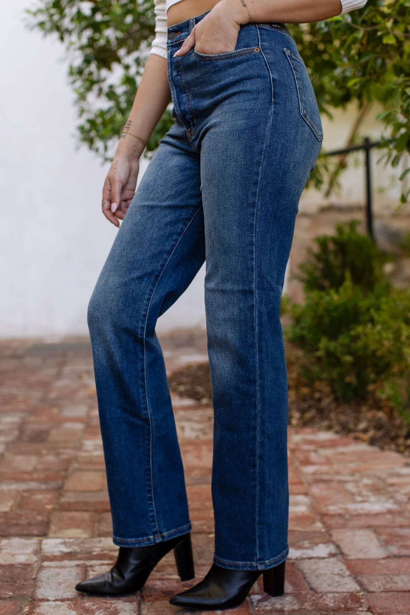 Connections Straight Leg Jeans