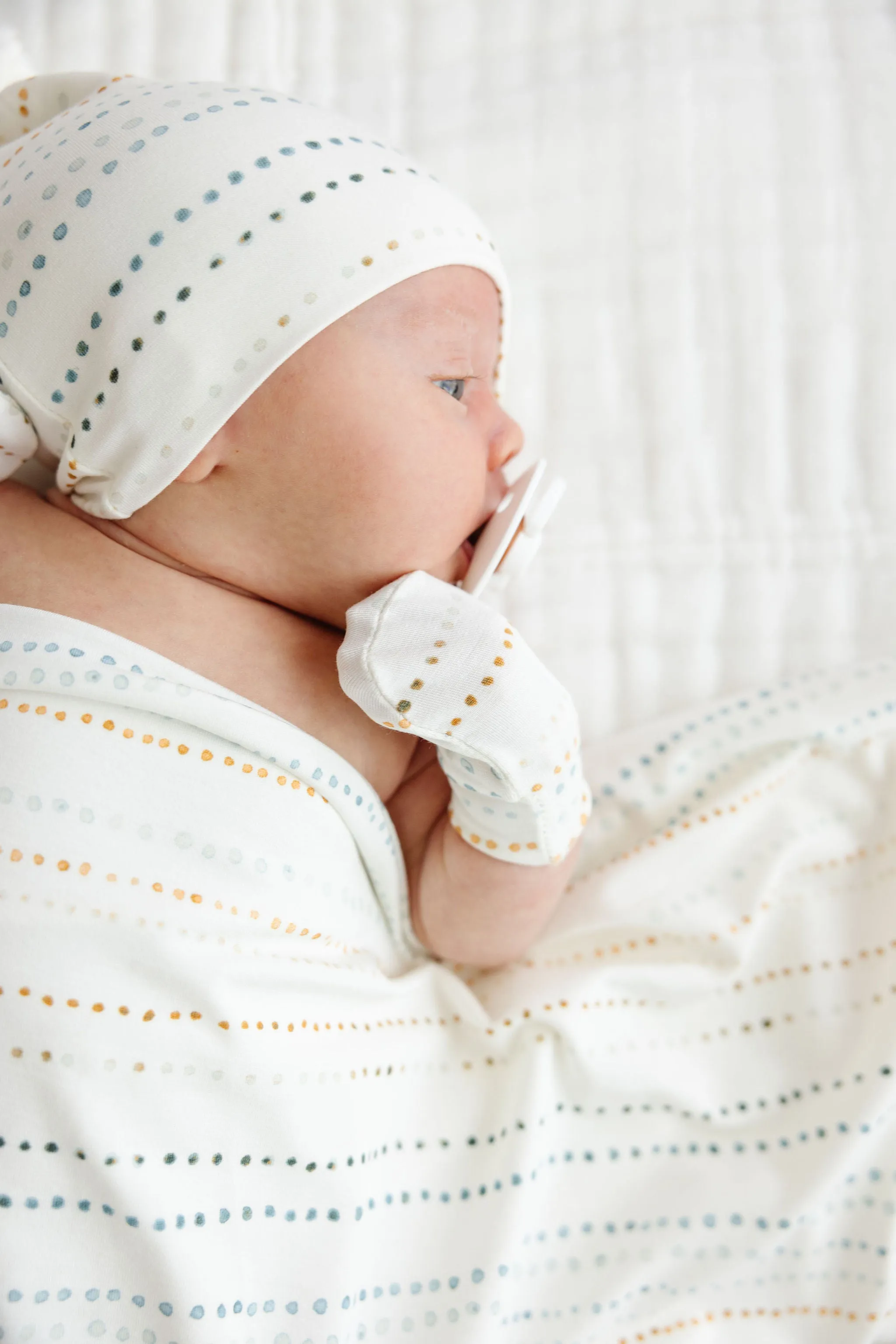 Conrad Newborn Hat Bundle (Gown)