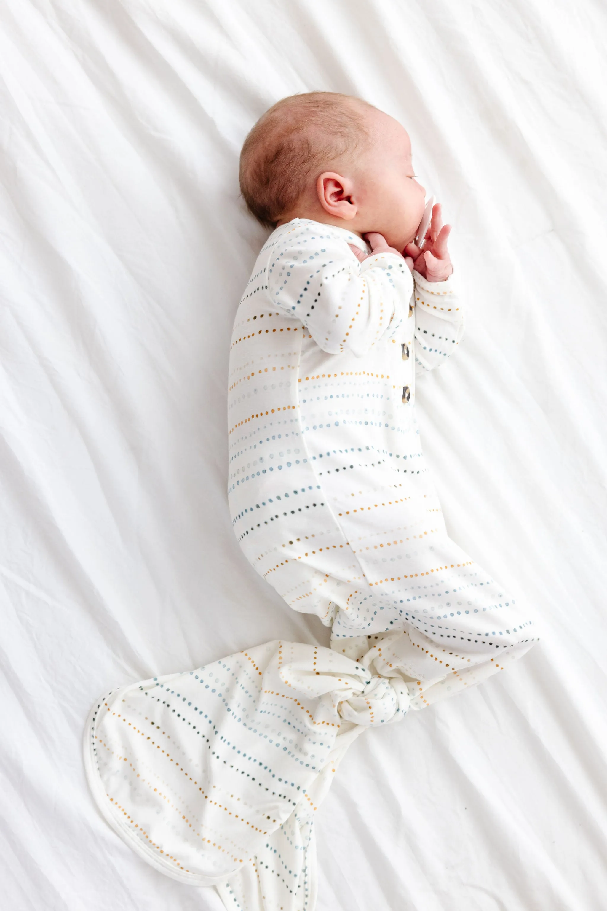 Conrad Newborn Hat Bundle (Gown)