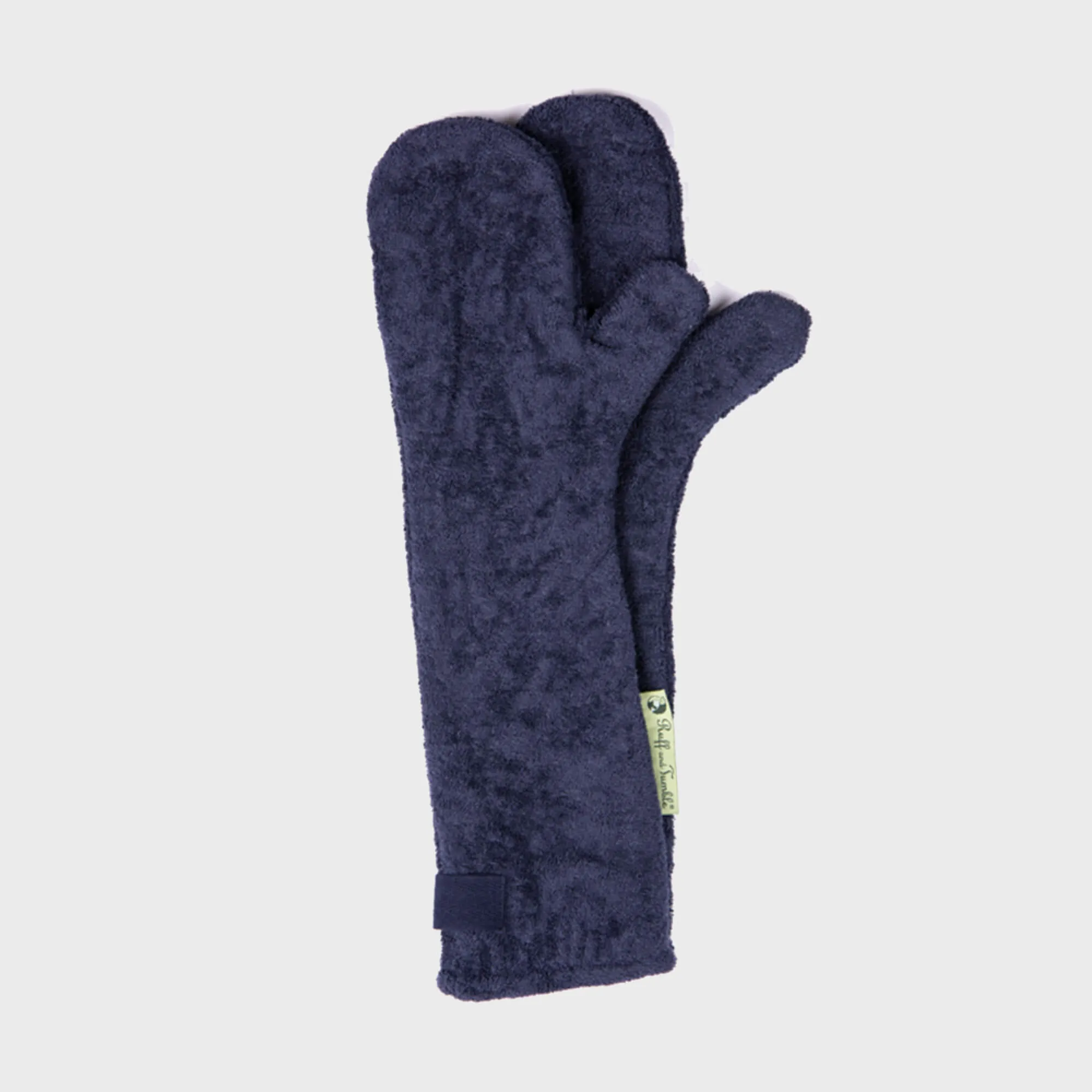 Cotton Towelling Drying Mitts