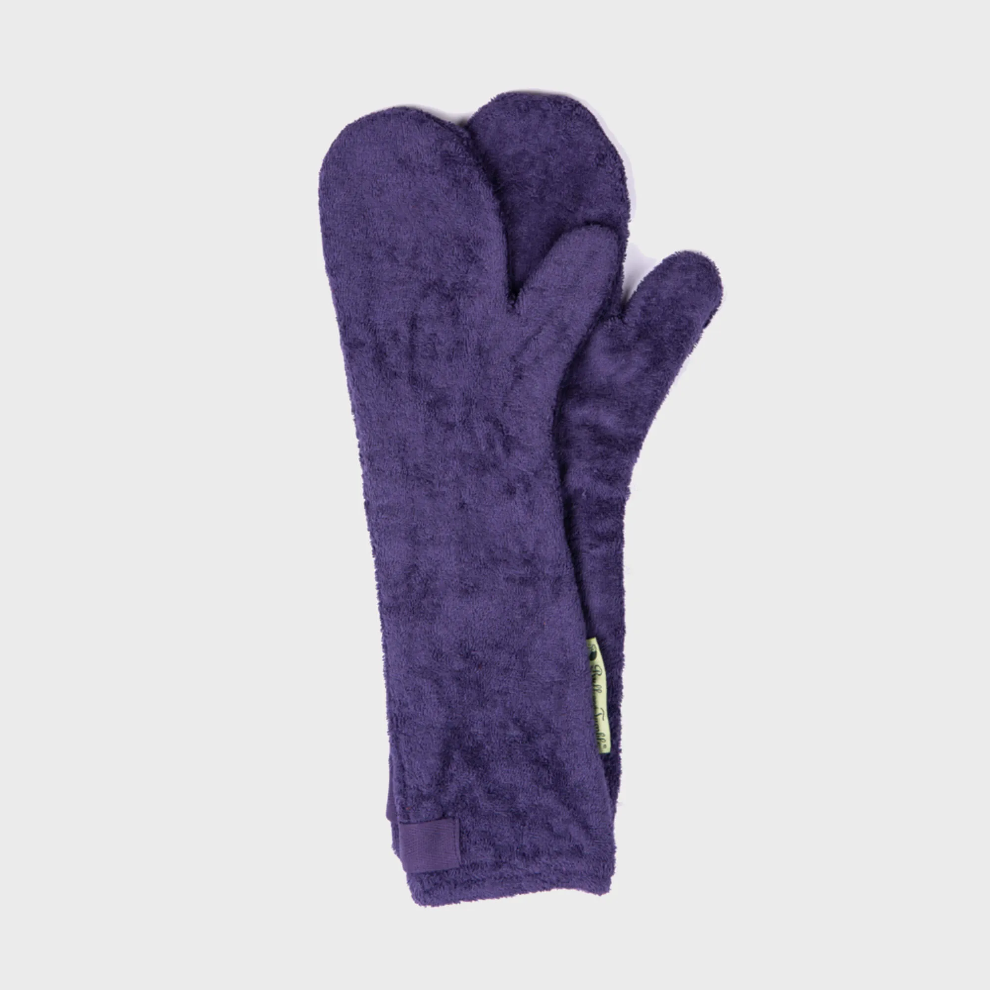 Cotton Towelling Drying Mitts