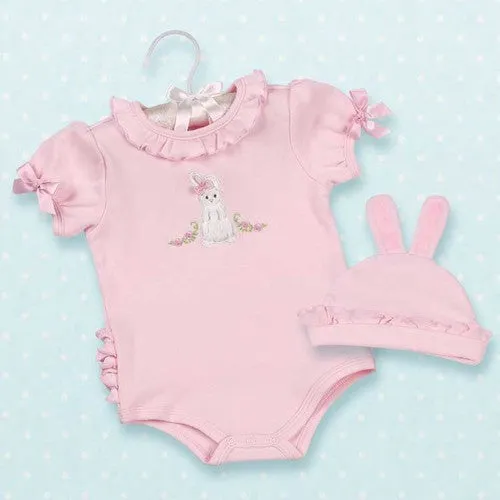 Cottontail Onesie & Hat 6-12 months