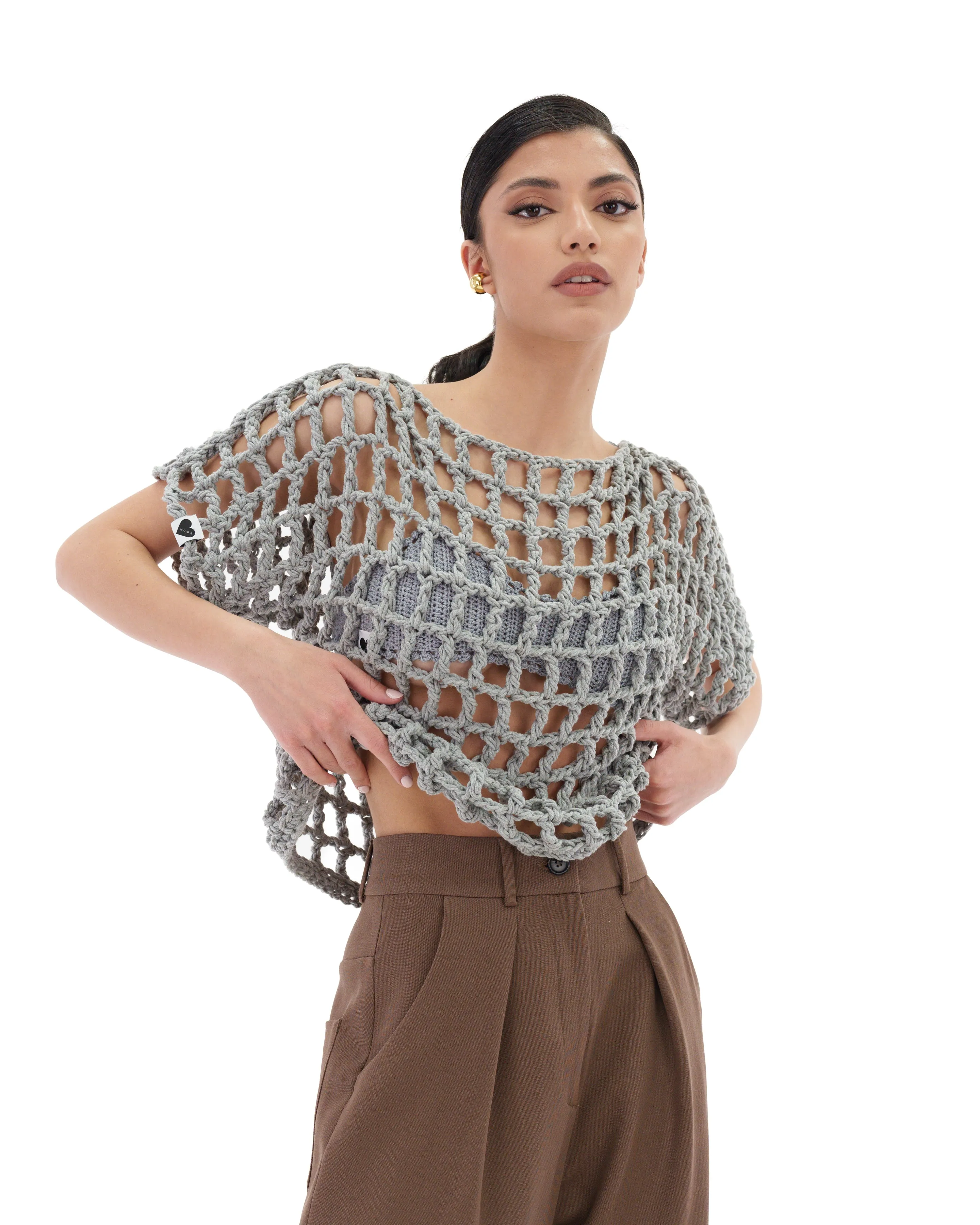 Crochet Net Top