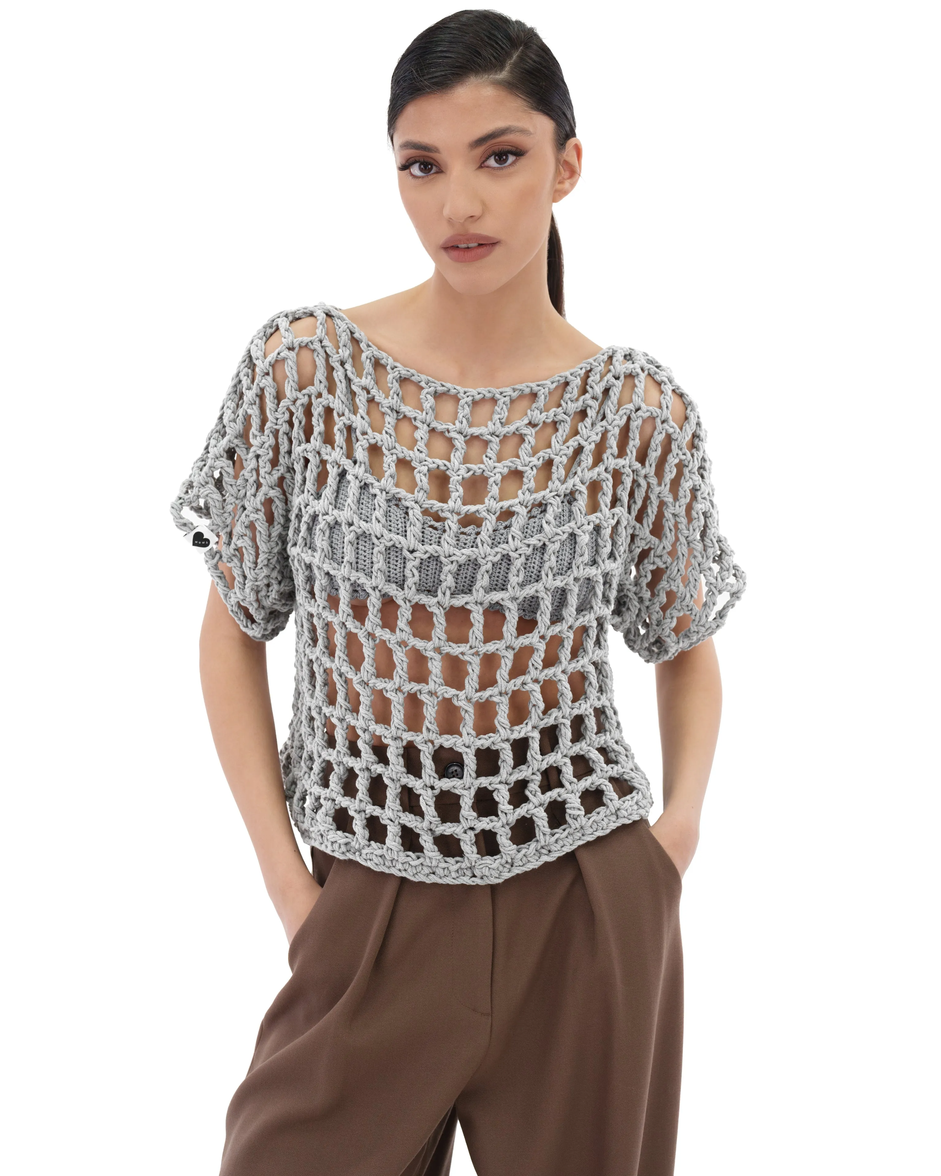 Crochet Net Top