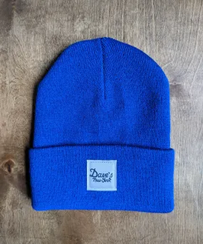 Dave's New York Vintage Logo Beanie - Royal Blue