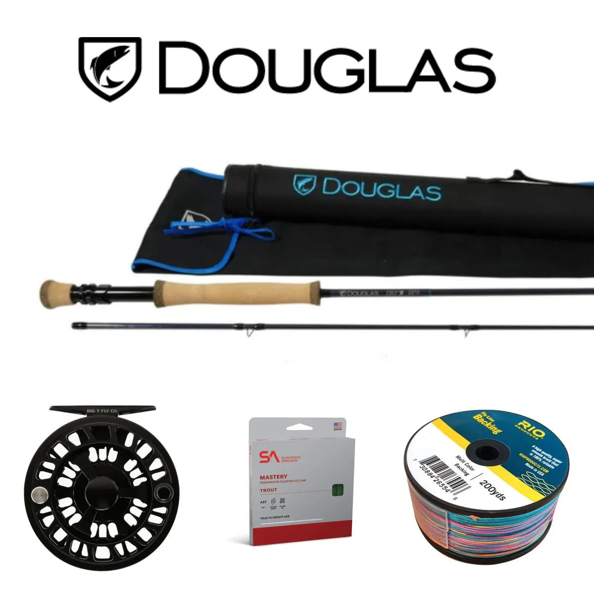 Douglas DXF Gen2 Trout/Freshwater Outfit